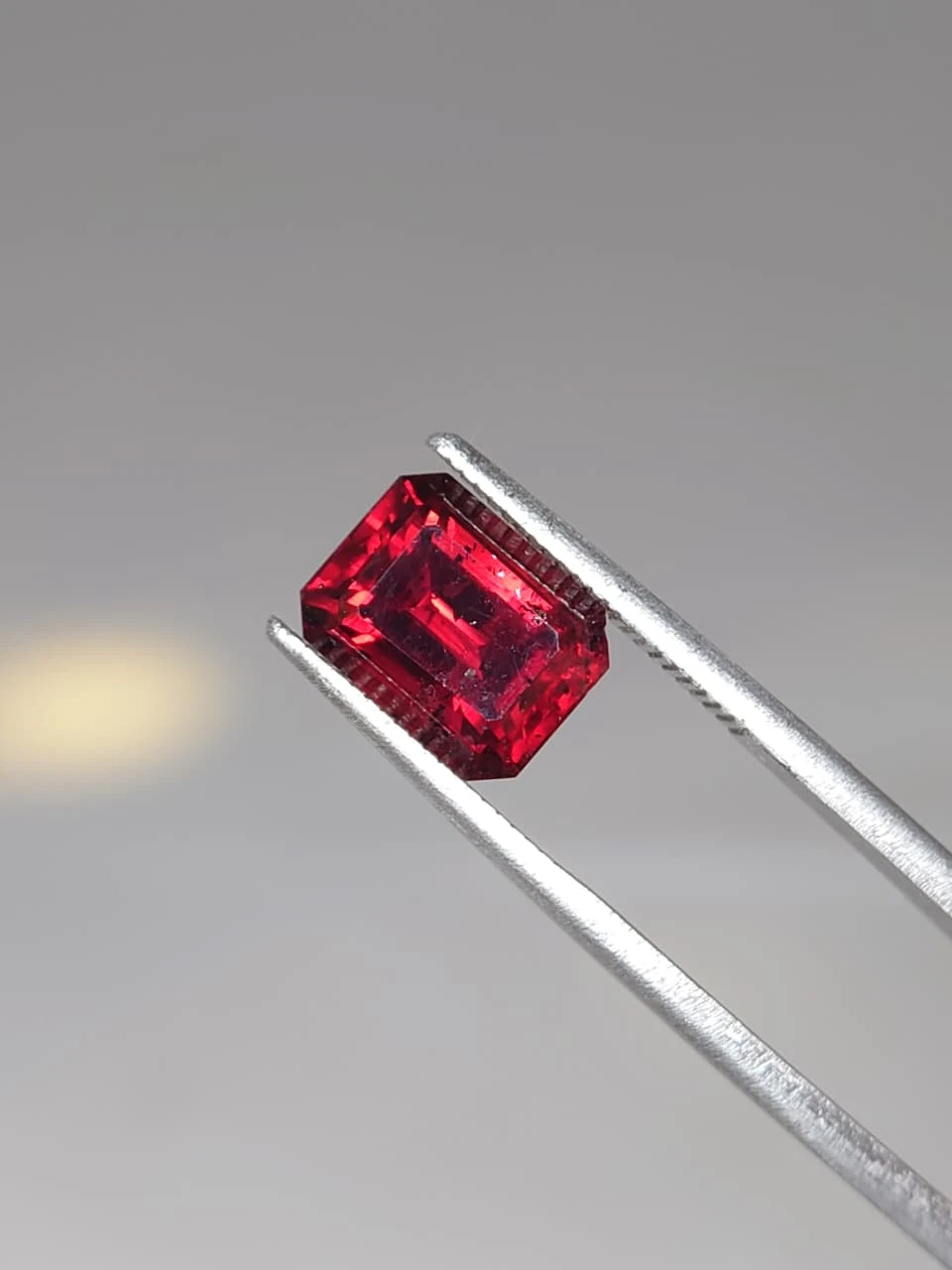 3.9ct Red Malaya Garnet Loose Gemstone from Tanzania — view 1